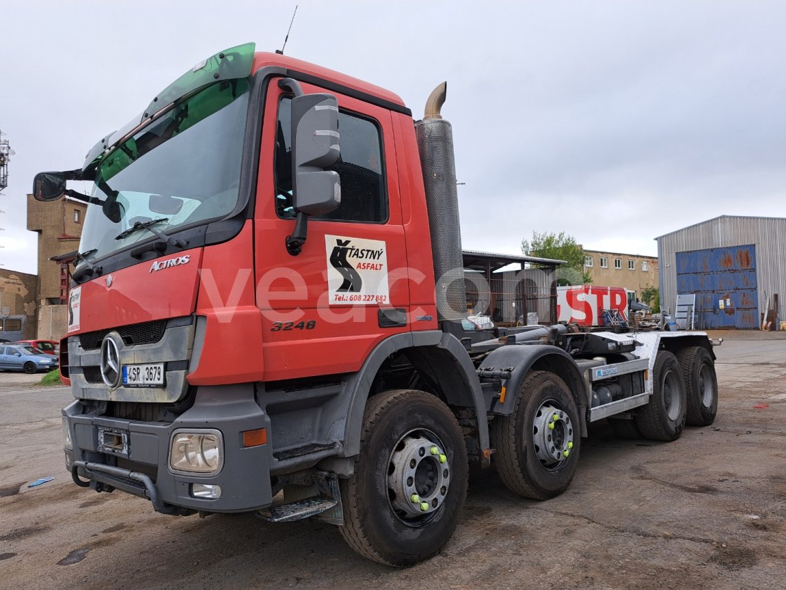 Online aukce: MERCEDES-BENZ  ACTROS 3248 8X4