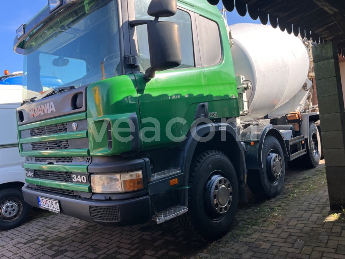 Online aukce: SCANIA  114C 340 8X4