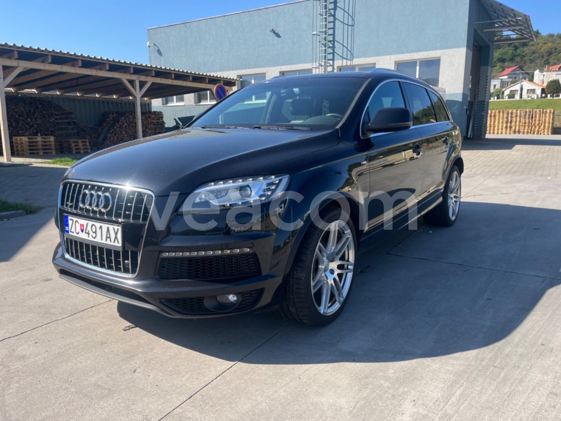 Online aukce: AUDI  Q7 S-LINE QUATTRO