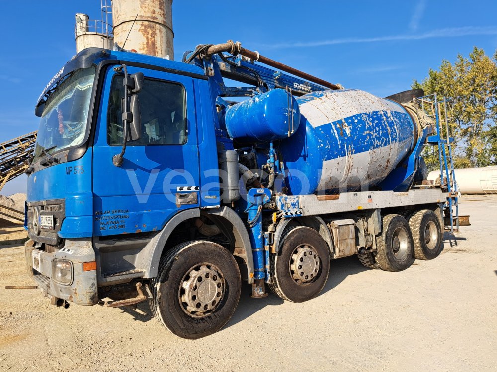 Aukcja internetowa:  MB ACTROS 3241 B 8X4 + SCHWING FBP 24-100