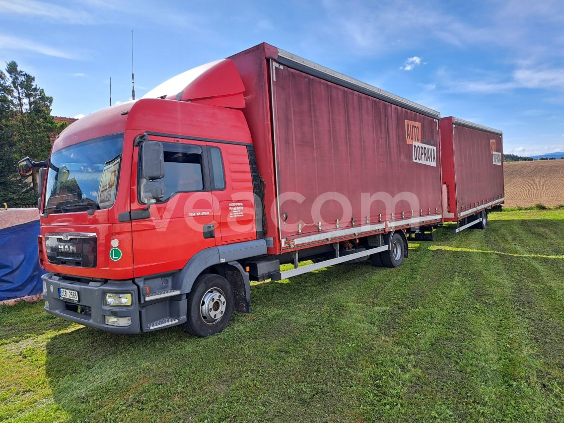 Online aukce: MAN  TGL 12.250 4X2 BL + SVAN CHT101