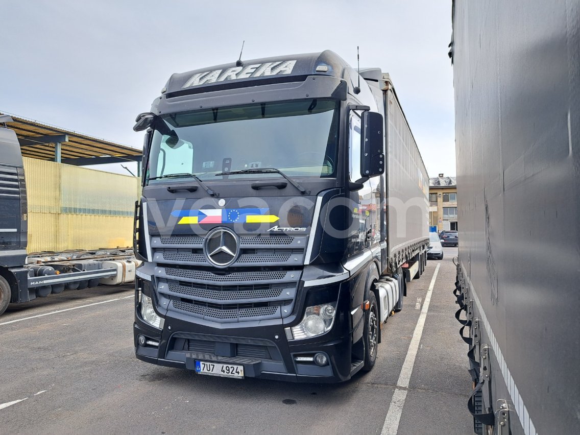Інтернет-аукціон: MERCEDES-BENZ  ACTROS 1845 LSNRL + KRONE SD